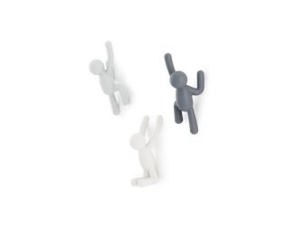 Buddy Hook (3)  Asst Grey