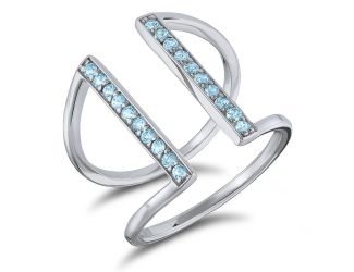 Contemporary Gemstone Ring
