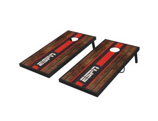Classic 2ft x 4ft Wood Cornhole Set w/ 8 Bags & Magnetic Scoreboard