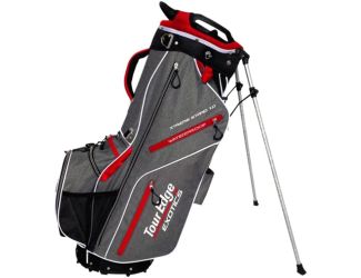 Exotics Xtreme 7.0 Men's Stand Bag: Heath, Red, & White