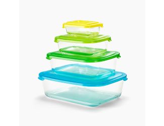 Nest 4pc Glass Storage Set