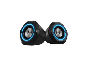 G1000 2.0 RGB Bluetooth Gaming Speakers - Set of 2 Black