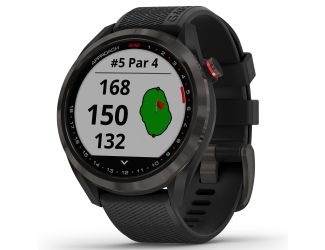 Garmin Approach S42 Golf Watch - Gunmetal/Black Band