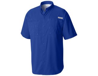 Mens Tamiami Fishing Shirt-Cool Grey-LG