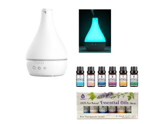 AROMA 2 Ultrasonic Humidifier with Aromatherapy and Essential Oils (6 pack)