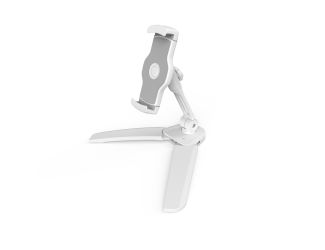 Universal Phone and Tablet Stand: White
