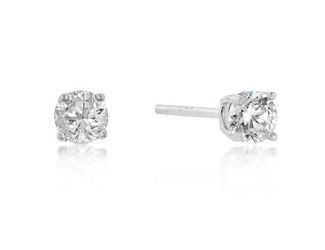 Classic Petite CZ Stud Earrings