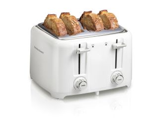 4 Slice Extra-Wide Slot Toaster White