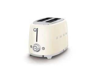 50's Retro-Style 2 Slice Toaster Cream