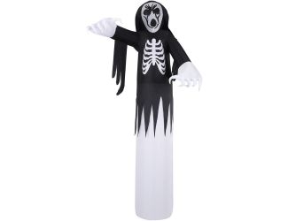 12-Ft. Tall Pre-lit Inflatable Grim Reaper
