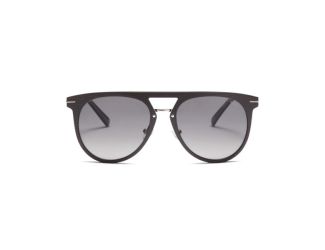 011 Polarized Gradient Aviator Sunglasses 55mm - Black/Gray Gradient
