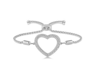 Diamond Heart Bracelet
