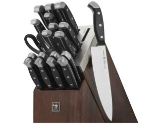Statement 20pc Self-Sharpening Knife Block Set