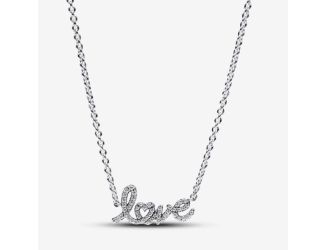 Handwritten Love Collier Necklace