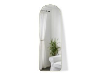 Hub Arched Leaning Mirror 20x62 Brass