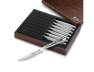 8-Piece TN1 Series Straight Edge Steak Knife Set