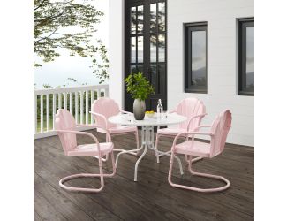 Tulip 5Pc Outdoor Dining Set