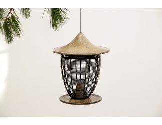 Pagoda Bird Feeder Sandy Granite