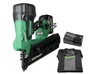 36V Cordless Duplex Nailer - 2.5AH Plastic Duplex Nails