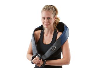 Cordless Shiatsu Neck & Back Massager w/Heat