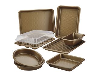 10pc Bakeware Set Copper