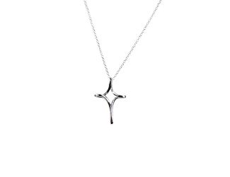 Infinity Cross Pendant Necklace