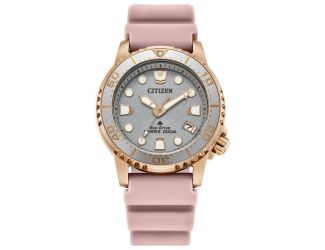 Citizen Ladies' Promaster Dive Polyurethane Strap watch, Silver-Tone dial