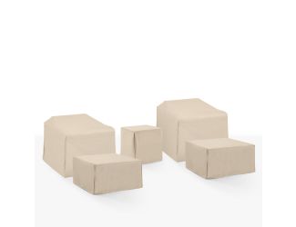 5Pc Outdoor Furniture Cover Set