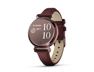 Lily 2 Classic Smartwatch Dark Bronze w/ Mulberry Leather Band