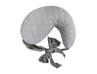 Boppy Anywhere Support Nursing Pillow Soft Gray Heathered