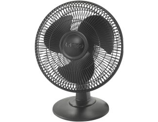 12 In. Table Fan, Black