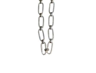 Latonia Cabella created Silver Plated Yard of Chains