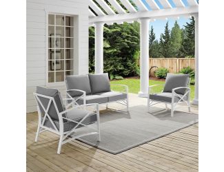 Kaplan 3Pc Outdoor Conversation Set