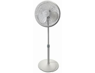 16 In. Performance Pedestal Fan, White