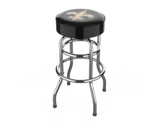 North Orleans Saints Chrome Bar Stool