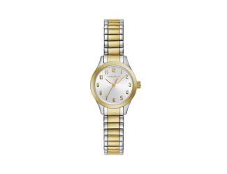 Caravelle Ladies Two Tone SS Expansion Bracelet Watch