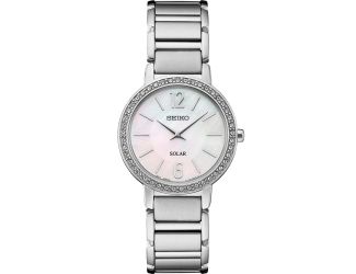 Crystals SS Solar Mother of Pearl Dial