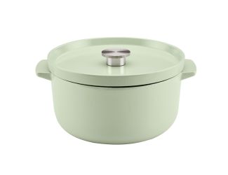 6qt Enamel Cast Iron Round Dutch Oven Pistachio