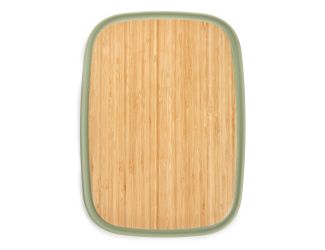 Leo Balance Bamboo Large Cutting board 14.5", Recycled Material, Green