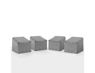 4Pc Outdoor Chair Furniture Cover Set