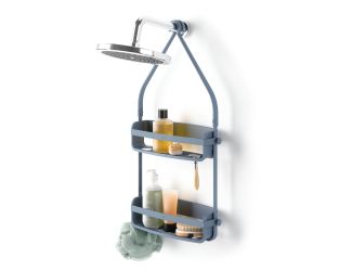 Flex Shower Caddy Slate Blue