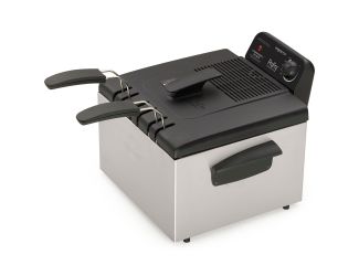 Dual Basket ProFry Immersion Element Deep Fryer