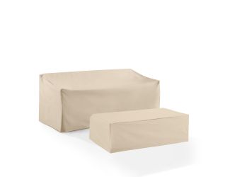 2Pc Outdoor Furniture Cover Set