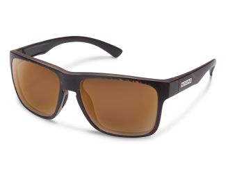 Suncloud Rambler Polarized Sunglasses -  Blackened Tortoise/Brown