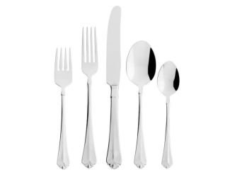 45pc Julliard 18/10 Stainless Steel Flatware Set