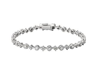 14K White 2 1/2 CTW Diamond Bracelet