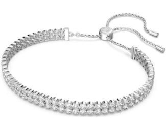 Swarovski Subtle Double Bracelet-White