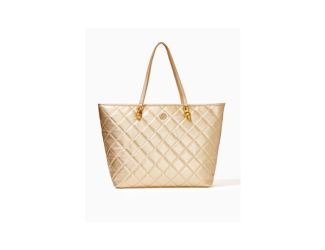 Quilted Leather Meena Tote