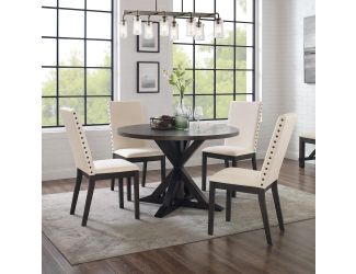 Hayden 5Pc Round Dining Set