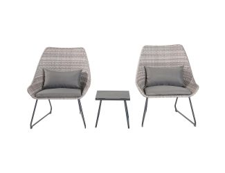 3-Piece Wicker Chat Set